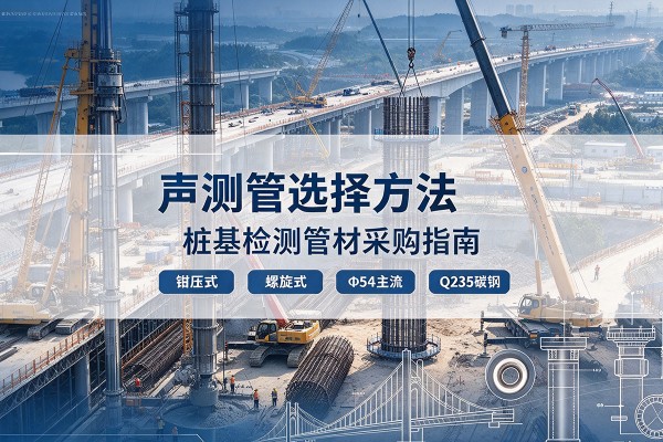 越西声测管选型标准